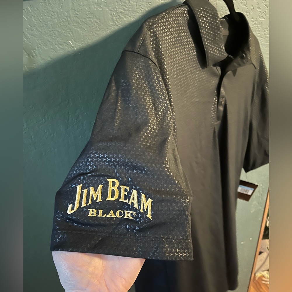 NWT Nike Golf JIM BEAM Golf Polo